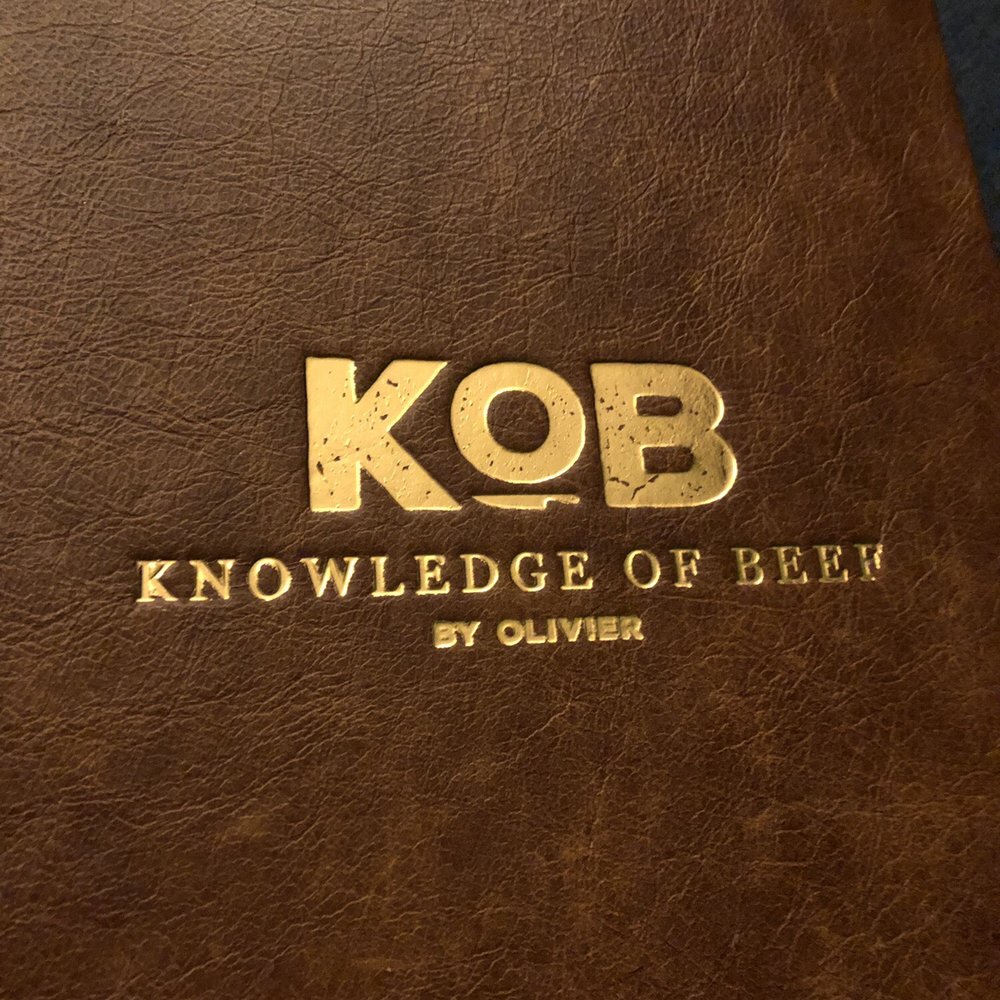 Cover of menu