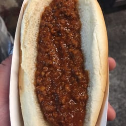 Penny Saver Seafood Market - Half weiner with chili
