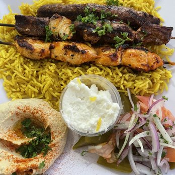 Beirut Cafe - Mixed Grill (without the pita so you can see everything) - Lebanese Near Me - Murray, Utah Beirut Cafe - Mixed Grill (without the pita so you can see everything) - Lebanese Near Me - Murray, Utah