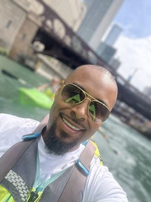 Urban Kayaks on the Chicago River by null
