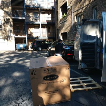 Next Step Heating & Cooling Inc - Carrier condenser before installation. - Heating & Air Conditioning/HVAC Near Me Next Step Heating & Cooling Inc - Carrier condenser before installation. - Heating & Air Conditioning/HVAC Near Me
