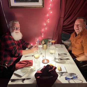 Vino Veritas - Just me and Santa chatting it up. - Wine Bars Near Me - Providence, Rhode Island Vino Veritas - Just me and Santa chatting it up. - Wine Bars Near Me - Providence, Rhode Island