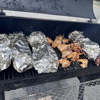 Soul Cafe - Chicken getting grilled - great crispy skin - Soul Food Near Me - Holly Grove, Arkansas Soul Cafe - Chicken getting grilled - great crispy skin - Soul Food Near Me - Holly Grove, Arkansas