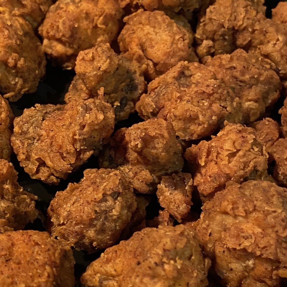 Outback Steakhouse - A gigantic portion of deep-fried mushrooms. They were so delicious, but way too many of them - Steakhouses Near Me - Norwalk, California Outback Steakhouse - A gigantic portion of deep-fried mushrooms. They were so delicious, but way too many of them - Steakhouses Near Me - Norwalk, California
