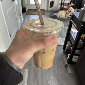 The Station on Kings - Caramel almond milk latte - Cafes Near Me - Lewes, Delaware The Station on Kings - Caramel almond milk latte - Cafes Near Me - Lewes, Delaware