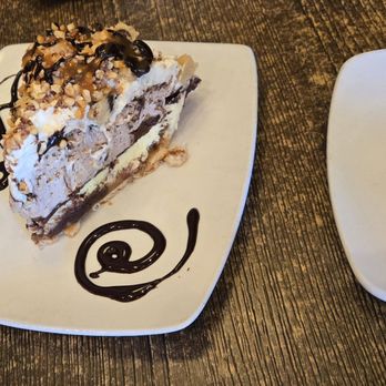 Rosine's Restaurant - Chocolate caramel cheesecake pie - American Near Me - Monterey, California Rosine's Restaurant - Chocolate caramel cheesecake pie - American Near Me - Monterey, California