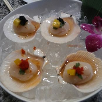 Tang's Sushi - Scallops on half shell - Sushi Bars Near Me - Roseville, California