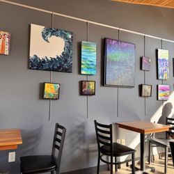 Interior ambiance and artwork for sale