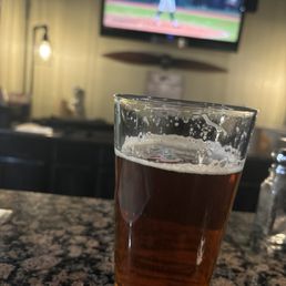 A beer at the bar! A beer at the bar!