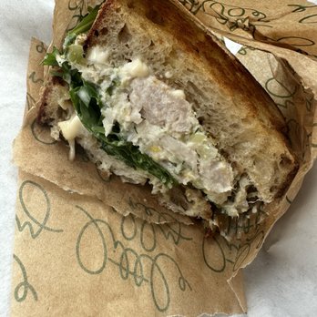 Little Nelly - pole-caught tuna sandwich, lemon caper arugula - Sandwiches Near Me - Burbank, California Little Nelly - pole-caught tuna sandwich, lemon caper arugula - Sandwiches Near Me - Burbank, California