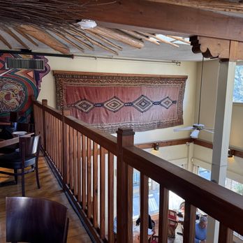 Santa Fe Cafe - View from the upstairs tables. I enjoyed their artistic style! - Mexican Near Me - Hilton Head Island, South Carolina Santa Fe Cafe - View from the upstairs tables. I enjoyed their artistic style! - Mexican Near Me - Hilton Head Island, South Carolina