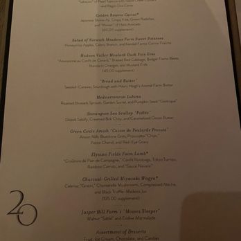 Per Se - Menu - French Near Me - New York, New York