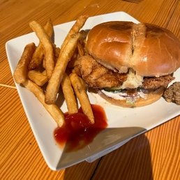 Fried chicken sandwich Fried chicken sandwich