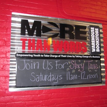 More Than Words - 3/2012 - Venues & Event Spaces Near Me - Boston, Massachusetts
