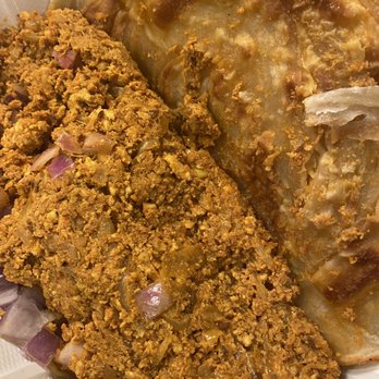 Cafe Tazza - Malabouri Chicken paratha ! disgusting!!! - Bakeries Near Me - Dublin, California