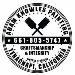 Adam Knowles Painting - Logo interior/exterior residential repaints. Cabinets restoration. Interior Painting. Exterior Painting. Cabinet Refinishing.