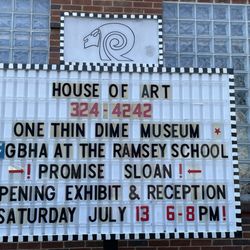 The Ramsey School - Sign out front