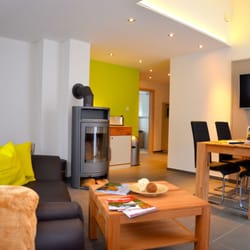 Ferienhaus Zur schönen Aussicht - Wohzimmer Erdgeschoss