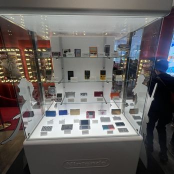 Nintendo NY - Display of Nintendo devices - Video Game Stores Near Me - New York, New York