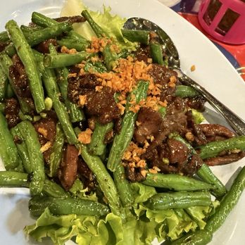 Jay Ann - String beans with beef - Thai Near Me - South Pasadena, California Jay Ann - String beans with beef - Thai Near Me - South Pasadena, California