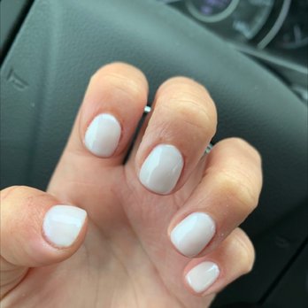 Chroma Nails - OPI funny bunny gel polish - Nail Salons Near Me - Mine Hill Township, New Jersey