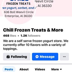 Chill Treats Ice Cream & More - New fb page has their updated flavors daily