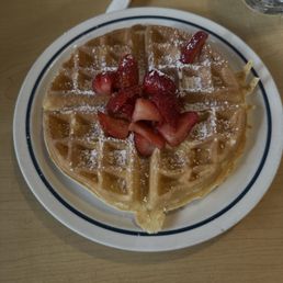 Strawberry Waffle Combo