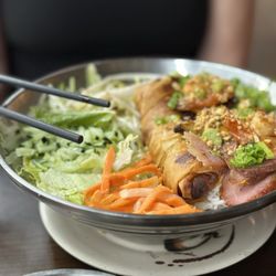 Pho Nhi Vietnamese Noodle House - B1 - Bun Cha Gio Dac Biet (Nhi's Special Noodle Bowl)