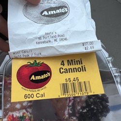 Amato's - Make it make sense.....charged me $17 for something that wasn't even $6