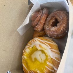 Donut Delight - Assorted donuts. The snails are top tier!