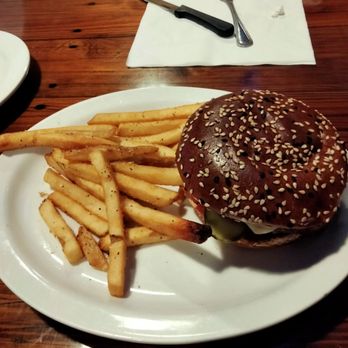 Miller's Ale House - Classic Cheeseburger with Fries - American Near Me - Tampa, Florida Miller's Ale House - Classic Cheeseburger with Fries - American Near Me - Tampa, Florida