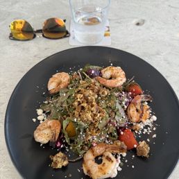 Beet & Goat Cheese Salad w/ Shrimp Beet & Goat Cheese Salad w/ Shrimp