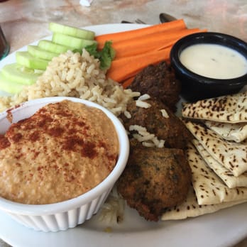 Rutabegorz - Falafel plate. Delicious! - Vegetarian Near Me - Tustin, California
