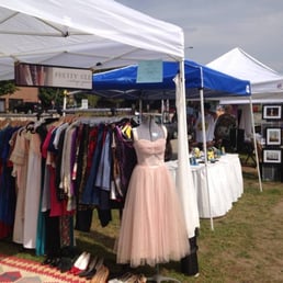 great selection of vintage clothes