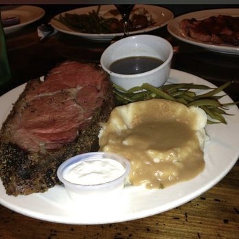 Rainbow Oaks Restaurant - The Prime Rib special for Wednesday ! Delish!!! - American Near Me - Fallbrook, California