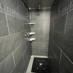 Galesburg East Campground - This is the shower in the Mens room.