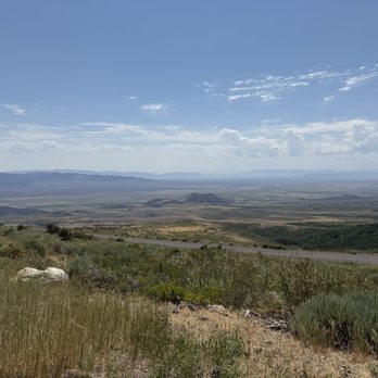 Angel Lake Rv Park - View of the valley below on the way to Angel Lake. - RV Parks Near Me - Wells, Nevada Angel Lake Rv Park - View of the valley below on the way to Angel Lake. - RV Parks Near Me - Wells, Nevada