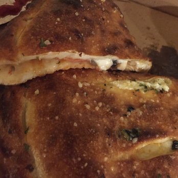 Monavala Pizza - Inside the calzone - Italian Near Me - El Cajon, California