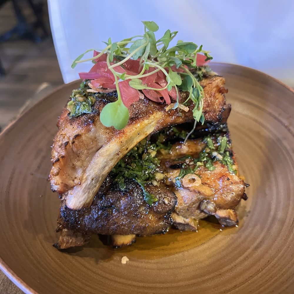 Mango Bay - Pomegranate Glaze Pork Rib - Caribbean Near Me - Brooklyn, New York