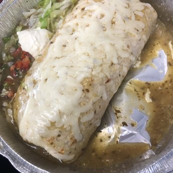 Chunga's - Carne asada Burrito with chili verde - Mexican Near Me - Salt Lake City, Utah