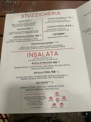 Menu photo 1 Stellina Pizzeria Washington, DC, DC Menu photo 1 Stellina Pizzeria Washington, DC, DC
