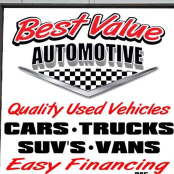 Best Value Automotive - Best Value Automotive is dedicating in providing the ultimate automobile buying experience offering easy financing options. - Used Car Dealers Near Me - Eugene, Oregon Best Value Automotive - Best Value Automotive is dedicating in providing the ultimate automobile buying experience offering easy financing options. - Used Car Dealers Near Me - Eugene, Oregon