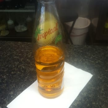 El Catrachito - The drink that didn't have anything on it except "Tropical". It's Banana flavored and quite delicious! - Mexican Near Me - Silver Spring, Maryland