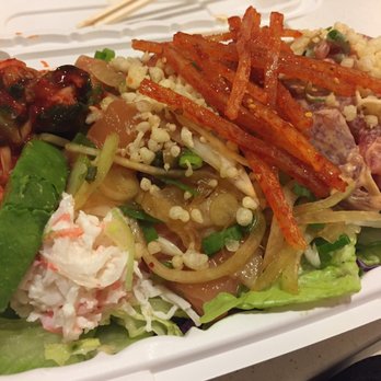 Poke & Box - My medium-sized creation - Poke Near Me - Honolulu, Hawaii