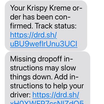 Krispy Kreme - Failed order - Donuts Near Me - Murfreesboro, Tennessee