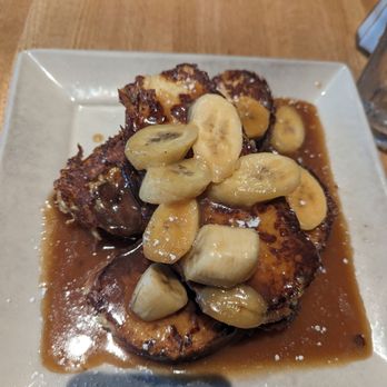 Portage Bay Cafe - 65th - Bananas Foster French Toast - Breakfast & Brunch Near Me - Seattle, Washington Portage Bay Cafe - 65th - Bananas Foster French Toast - Breakfast & Brunch Near Me - Seattle, Washington