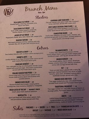 Menu photo 3 Whiskey & Vine Lafayette, LA