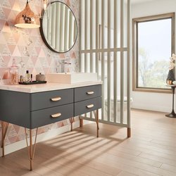 Bertch Riverside Graphite bathroom vanity, DJ Bath Plus