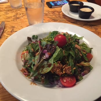 LoKal - Pulled Chicken BBQ Salad. - Burgers Near Me - Miami, Florida LoKal - Pulled Chicken BBQ Salad. - Burgers Near Me - Miami, Florida