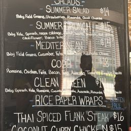 Salads and Rice Paper Wraps Menu Salads and Rice Paper Wraps Menu